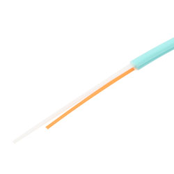 圆形双工光缆, 50/125 10GB OM3, Riser Rated, 3.0mm