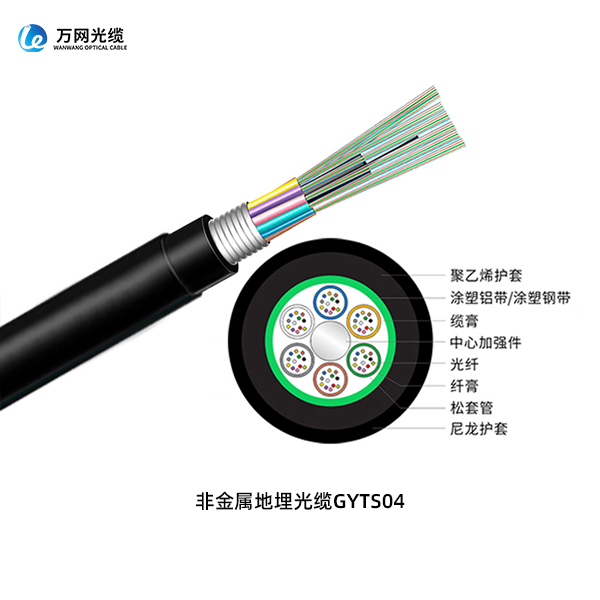 GYTS04防鼠咬地埋光缆